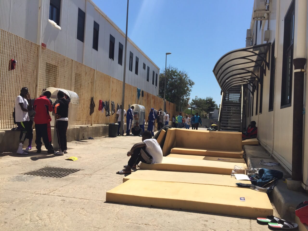 Lampedusa: Cpsa (centro primo soccorso e aiuto)